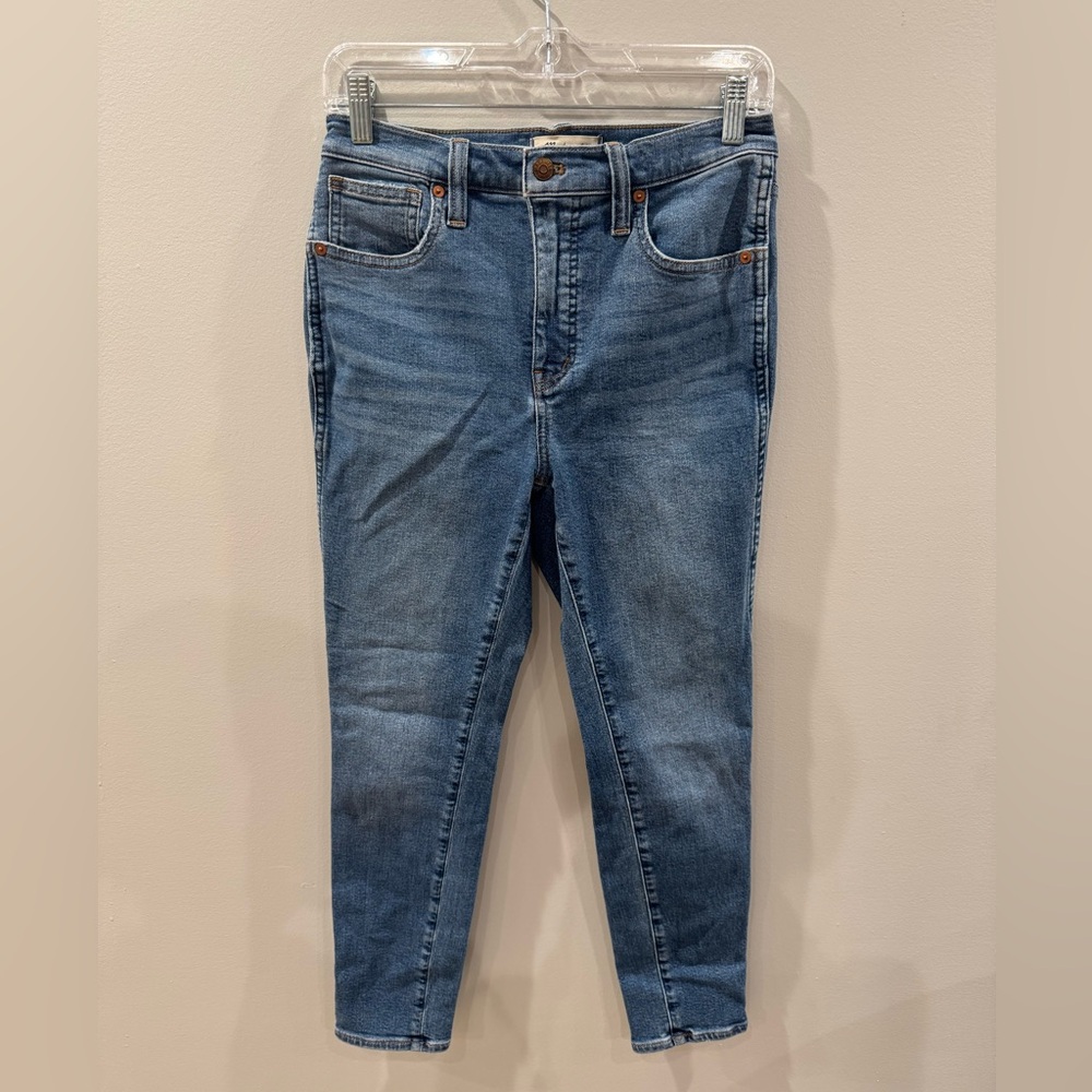 Madewell Women's Blue Skinny Jeans